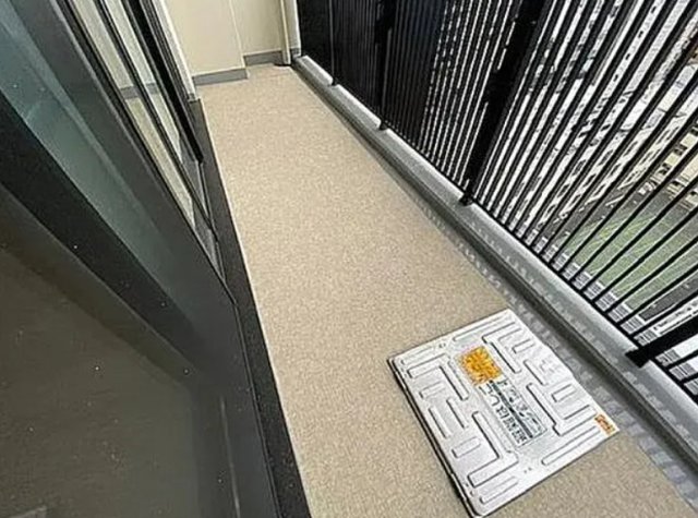 バルコニー　※別部屋の参考写真です。