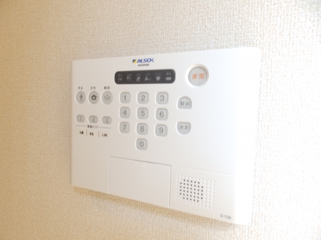 セキュリティ　ALSOKホームセキュリティ搭載