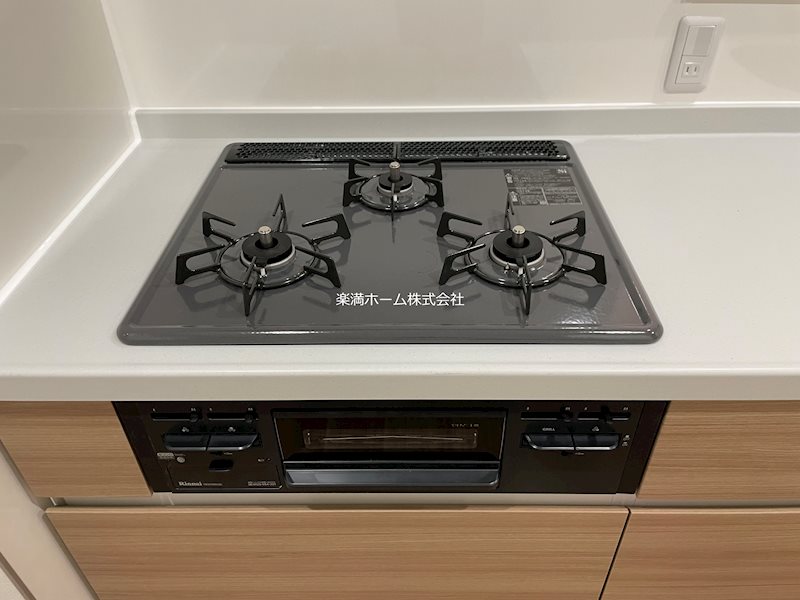 その他　3口ガスキッチン♪