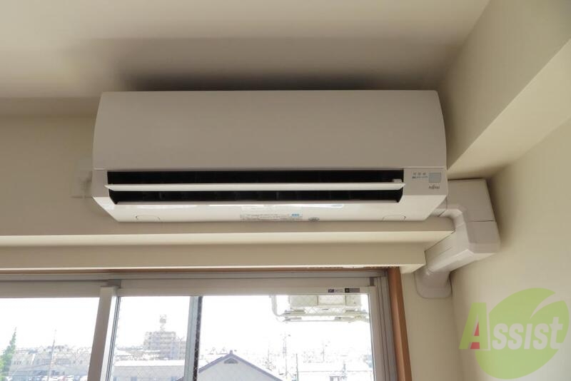 その他設備　エアコンが付いていますので夏冬温度に困らず快適に過ごせるー。