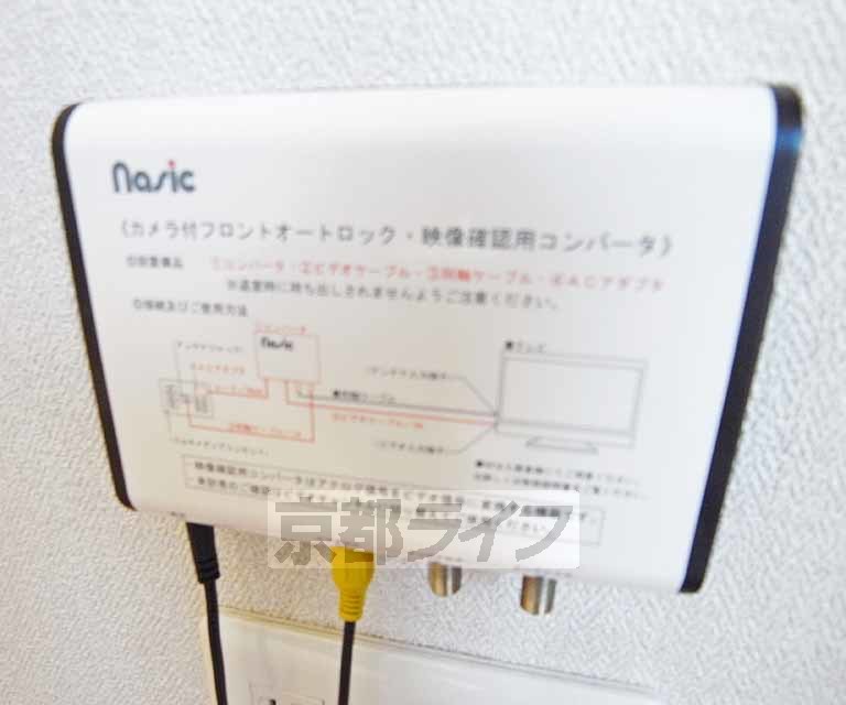 セキュリティ　きれいなＴＶホンです