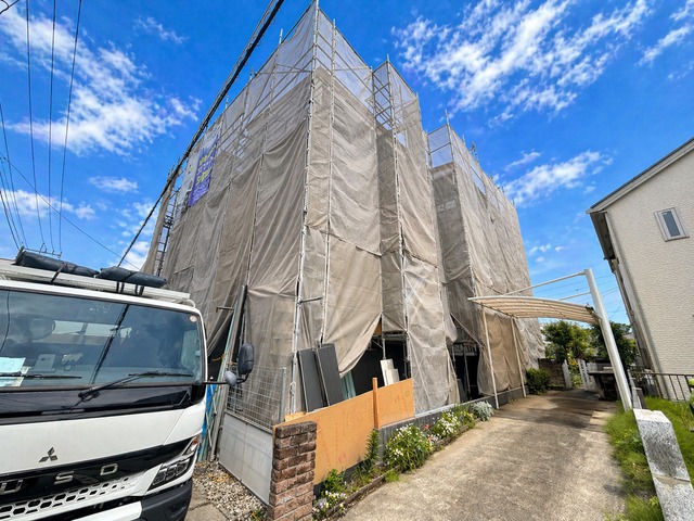 建物外観　～頑張って建築中～