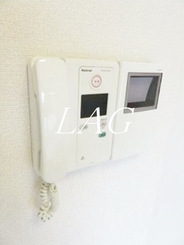 セキュリティ　モニター付きインターホンです。