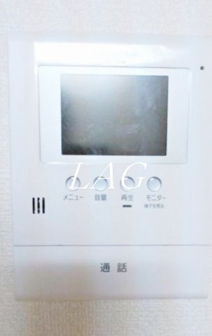 セキュリティ　モニター付きインターホンです。