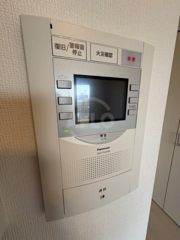 セキュリティ　Luxeなかもず　モニター付きインターホン