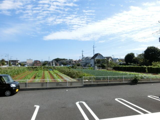 眺望　１階からの眺望です。
