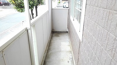 バルコニー　図面と現状に相違がある場合には現状を優先