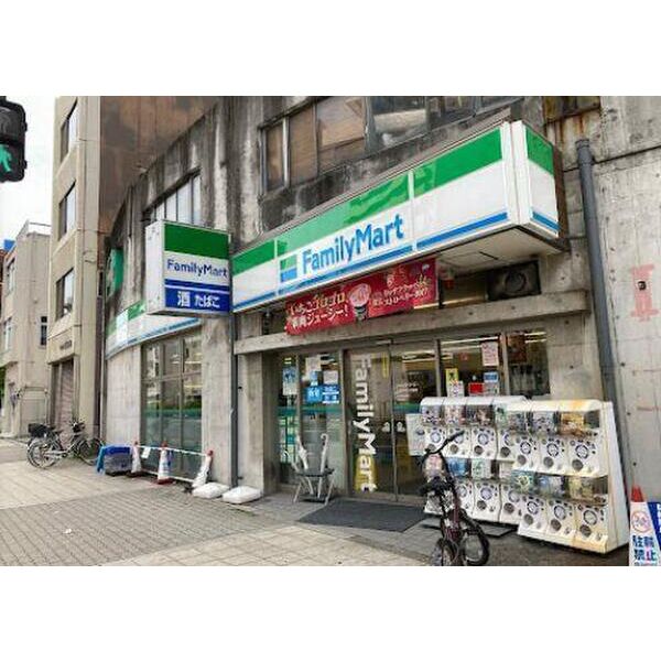 コンビニ　ファミリーマート九条みなと通店（コンビニ）まで164m