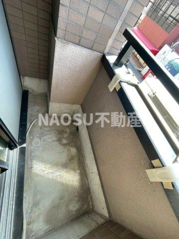 バルコニー　広々としたバルコニーです