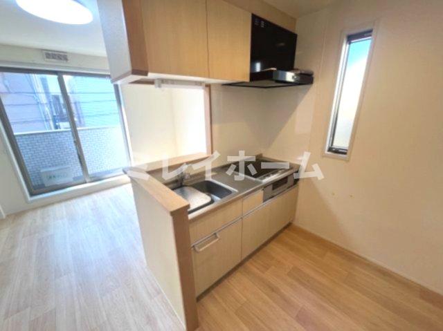 キッチン　同建物内、別のお部屋の参考写真になります。