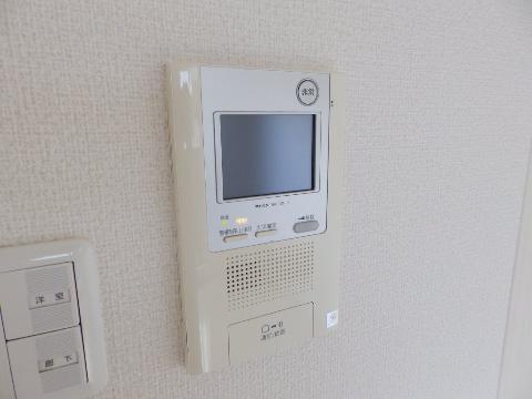 セキュリティ　カメラ付インターホン（イメージ）