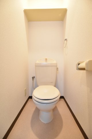 トイレ　ゆったりとした空間のトイレです
