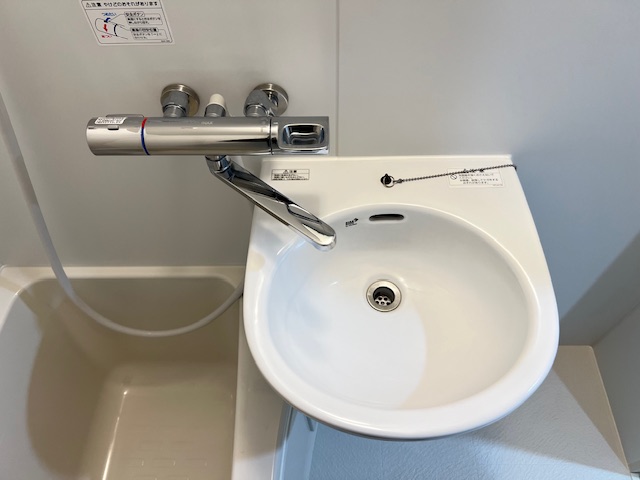 洗面設備　コンパクトで使いやすい洗面所