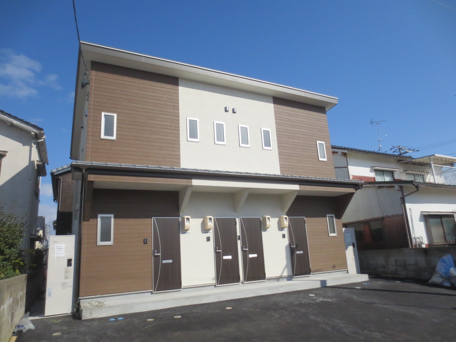 建物外観　オール電化・独立洗面台付・２０１９年３月建築！