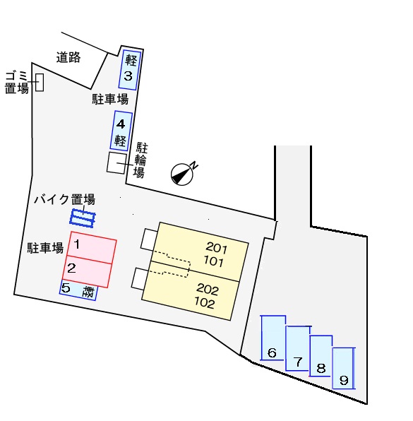 駐車場　駐車場