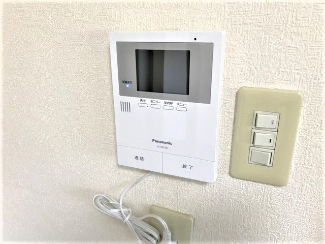 セキュリティ　掲載写真は同型モデルを掲載しており実際のお部屋と仕様等が異な