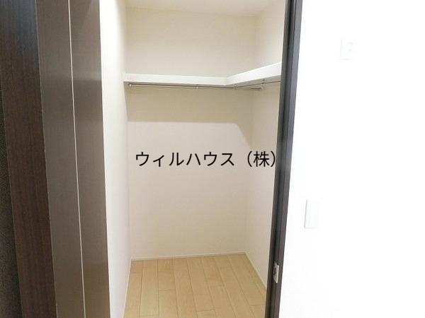 収納　ウォークインクローゼット！