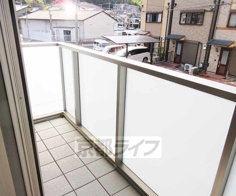 バルコニー　洋室側のバルコニーです