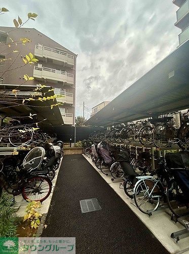 その他共有部分　駐輪場　※２０２５年１２月の写真