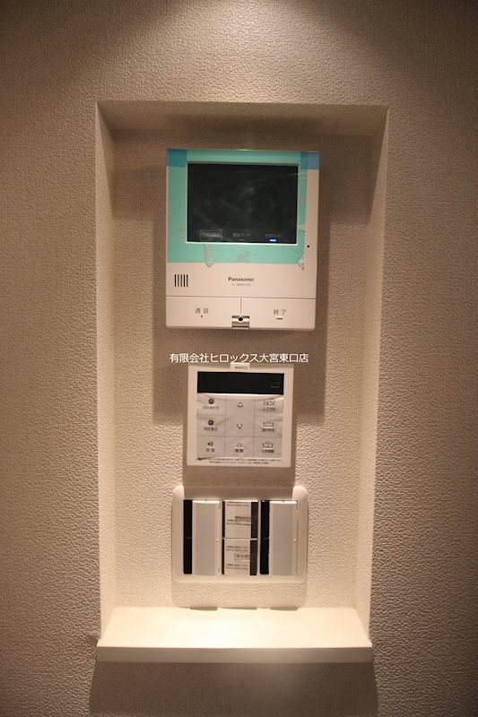 セキュリティ　TVモニターホン・給湯スイッチ・照明スイッチ