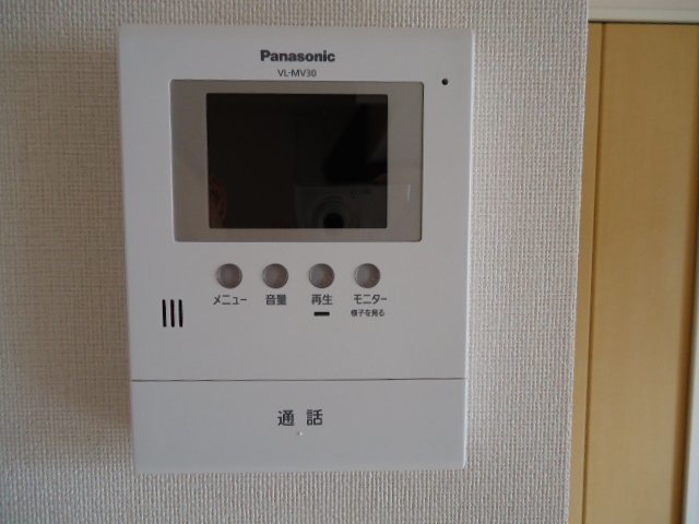 セキュリティ　モニター付きインターホンで安心☆