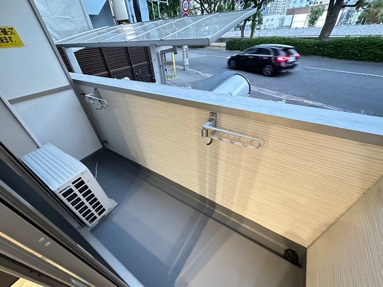 バルコニー　※別部屋の写真です
