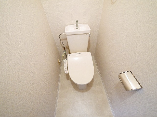 トイレ　ゆったりとした空間のトイレです