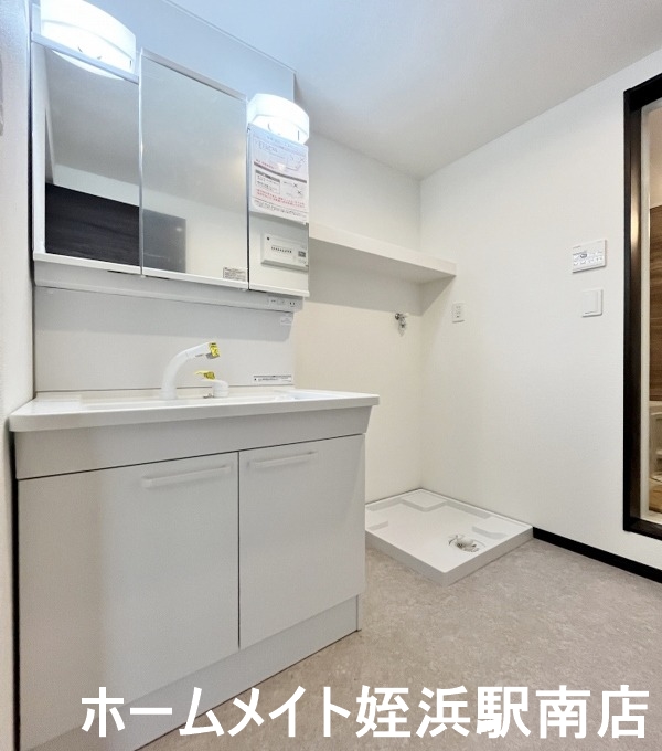 洗面設備　★建築中画像です★