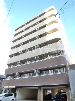 建物外観　【アーデン森之宮】外観は落ち着いています