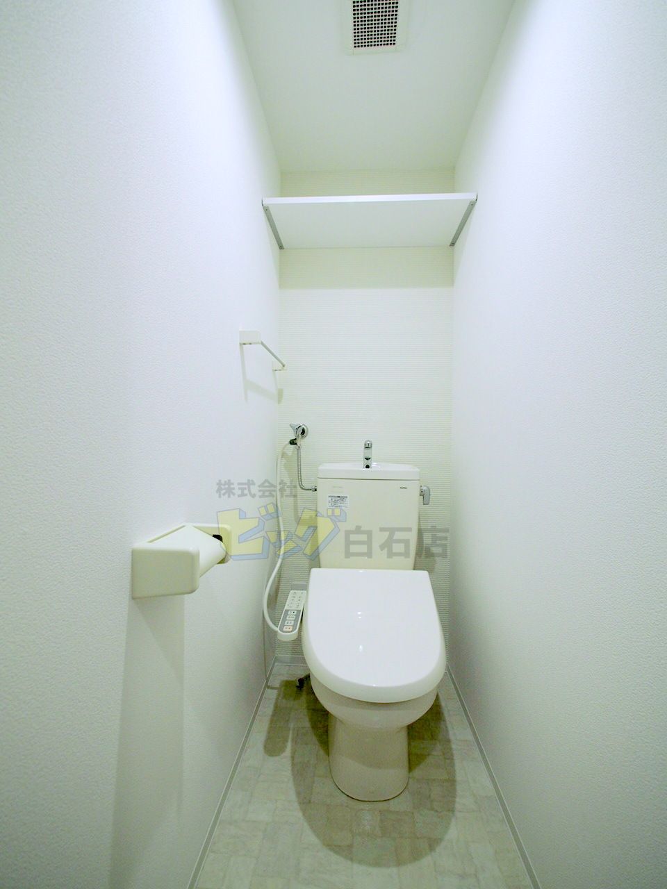 トイレ　ウォシュレット付きのトイレです♪