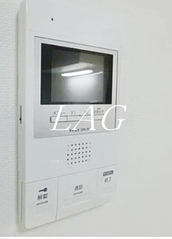セキュリティ　モニター付きインターフォンです。