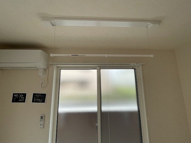 その他設備　室内物干し場がございます