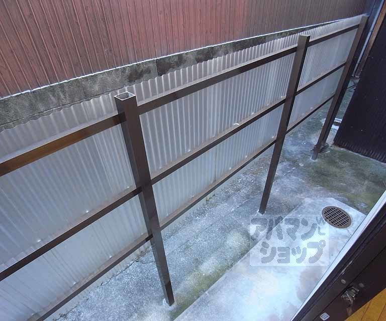 バルコニー　１０５号室のベランダです。