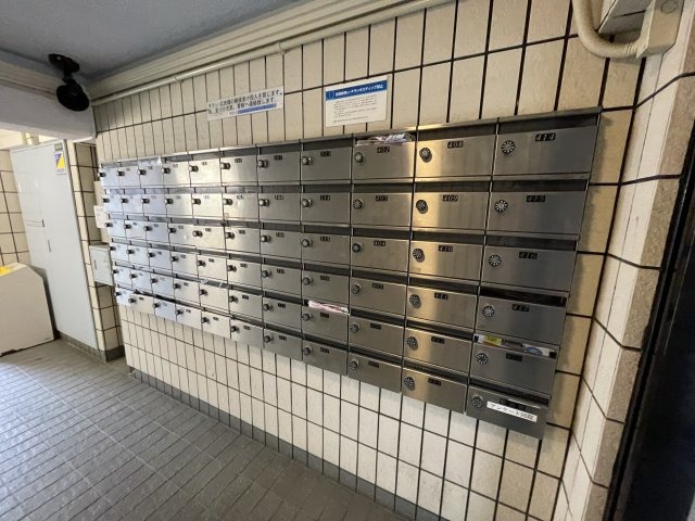 その他共有部分　集合ポストです