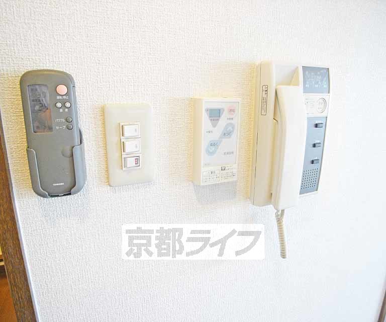 セキュリティ　来客も安心です。