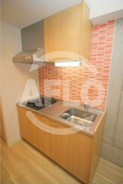 キッチン　コーラルポワント難波WEST　ガス2口コンロシステムキッチン