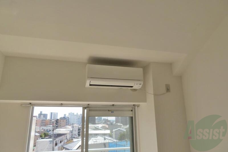 その他設備　エアコンが付いていて引越し日から快適ですね。