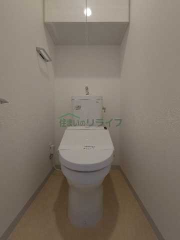 トイレ　※参考写真です。同じ間取りの別部屋になります。