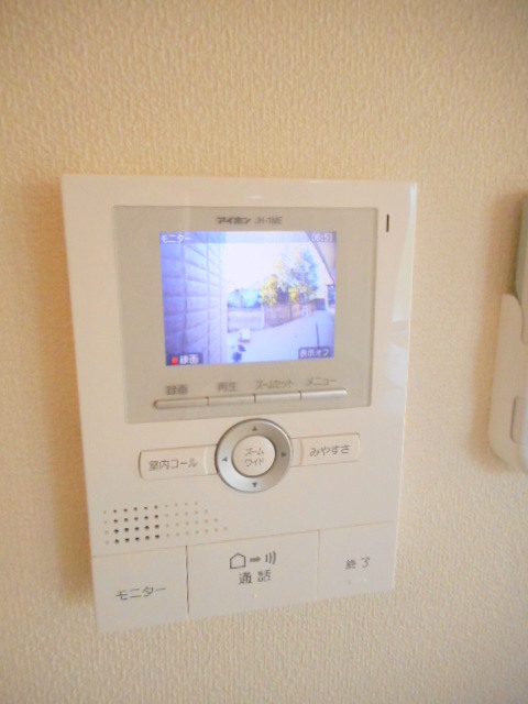 セキュリティ　防犯面も安心のＴＶモニタ付インタホン