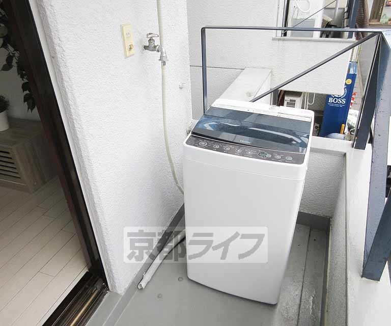 バルコニー　洗濯機あり！