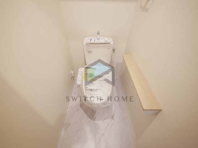 トイレ　温水洗浄便座付きトイレです！