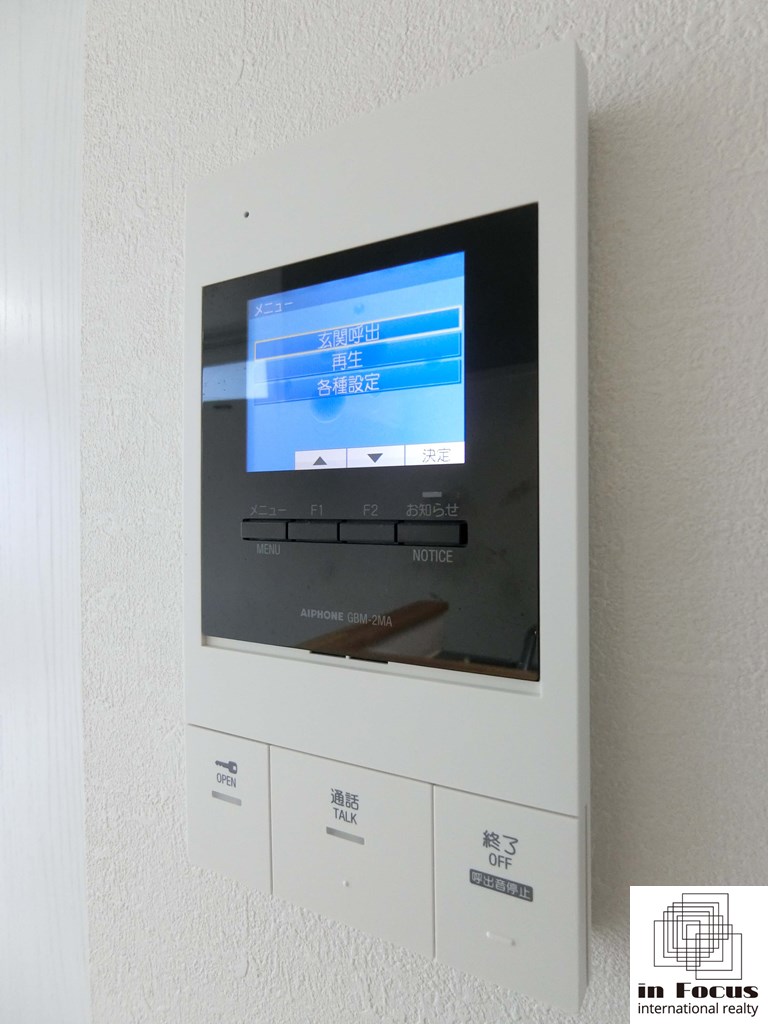 セキュリティ　来客の顔が見える安心のTVモニターホン