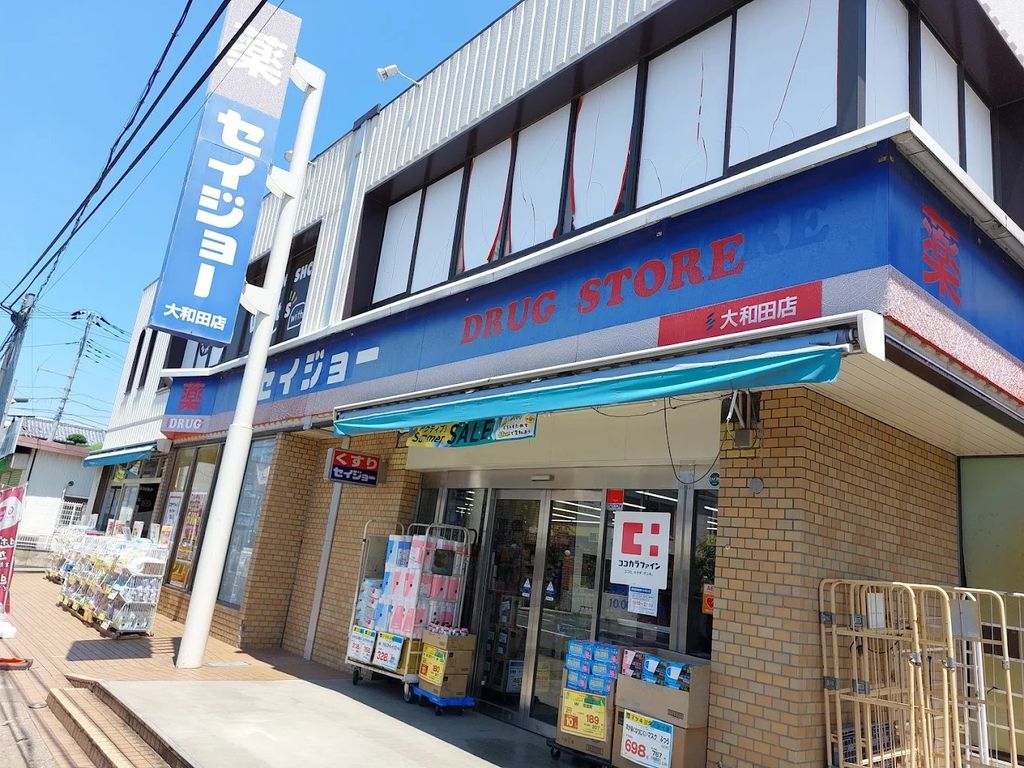 ドラックストア　ココカラファイン くすりセイジョー大和田店（ドラッグストア）まで570m