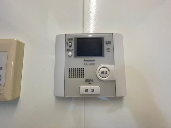 セキュリティ　※別部屋の写真です