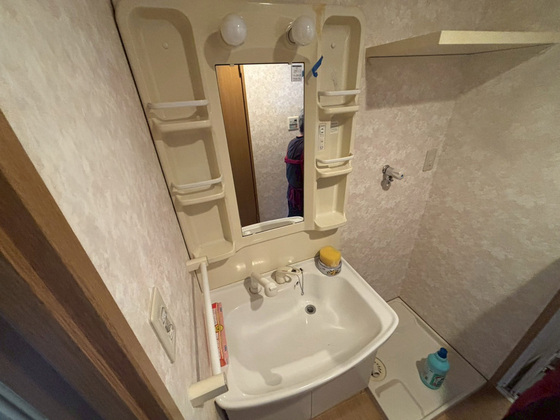 洗面設備　※別部屋の写真です