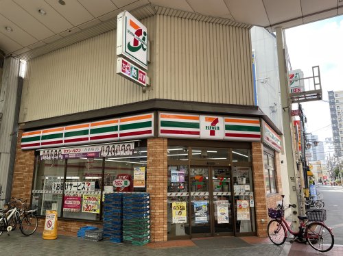 コンビニ　セブンイレブン 大阪ナインモール九条店（コンビニ）まで470m