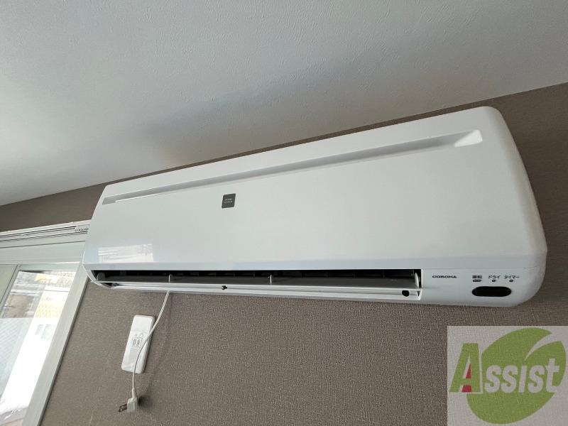 その他設備　エアコンがありますので夏でも快適に過ごせます！