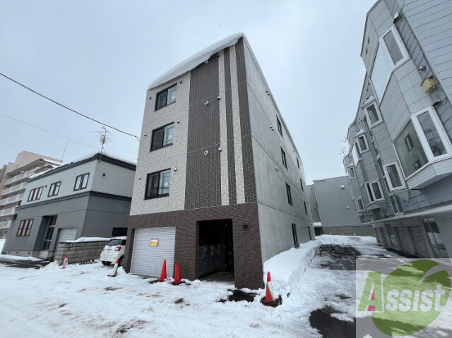 建物外観　札幌市白石区中央１条「クレスト白石中央」