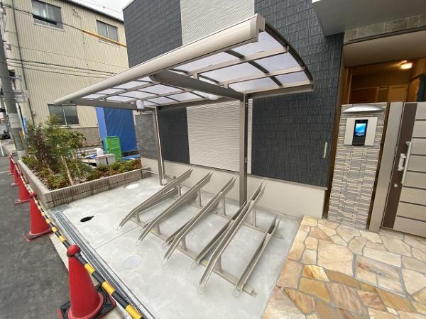 その他共有部分　自転車置き場！