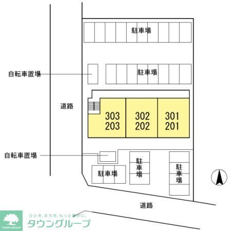 駐車場　間取図